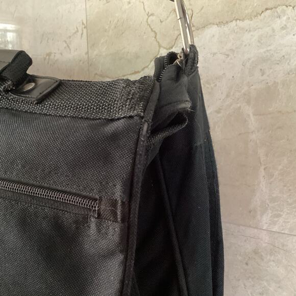 Lehman Brothers Black Canvas Work Bag Corporate Collapse Chic, Finance Bro Grail - Picture 5 of 11